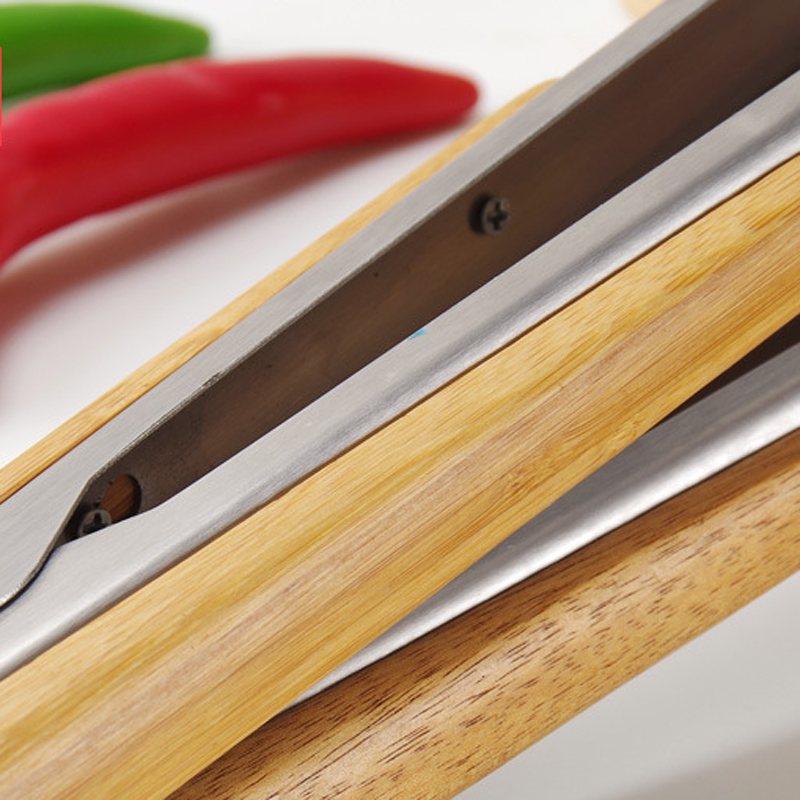 19" Extra Large Stainless Steel Kitchen Cooking Tongs Barbeque Clip 9