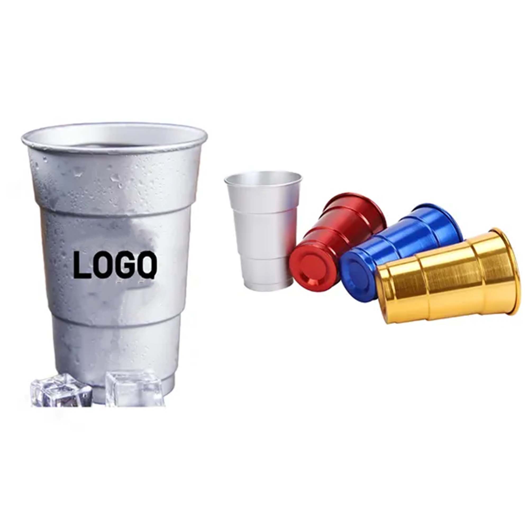 12 oz Aluminum Beer Cup 4