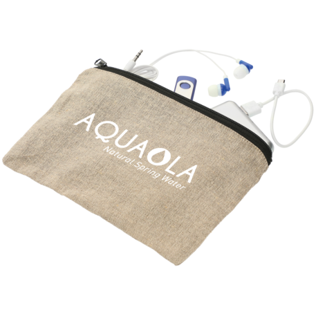 Recycled 5oz Cotton Twill Pouch 18