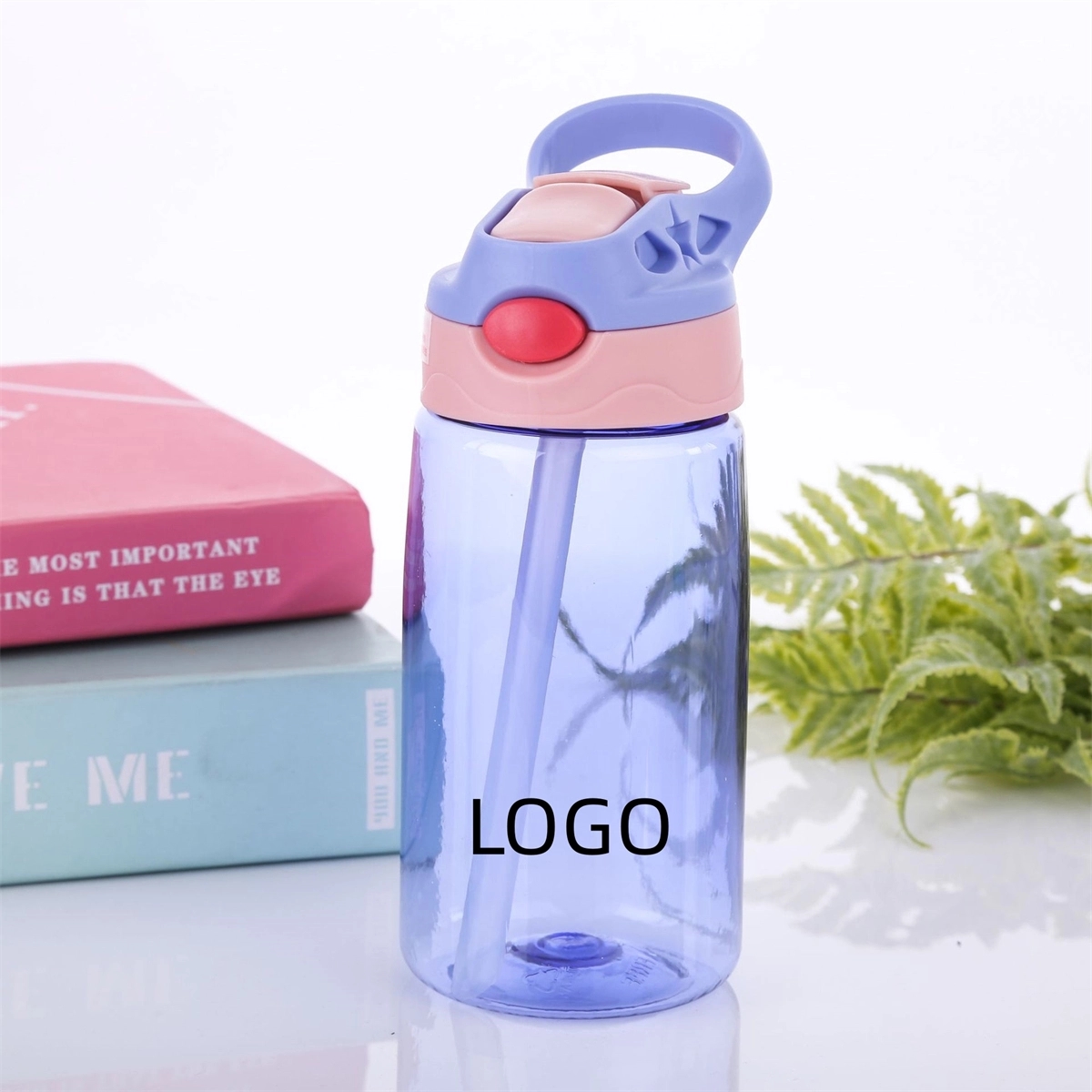 Kids Water Bottle with Straw 16 oz 6