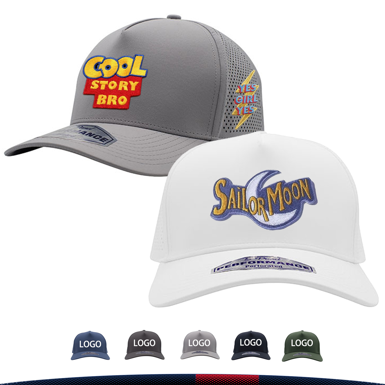Holecle Perforated Performance Cap 10