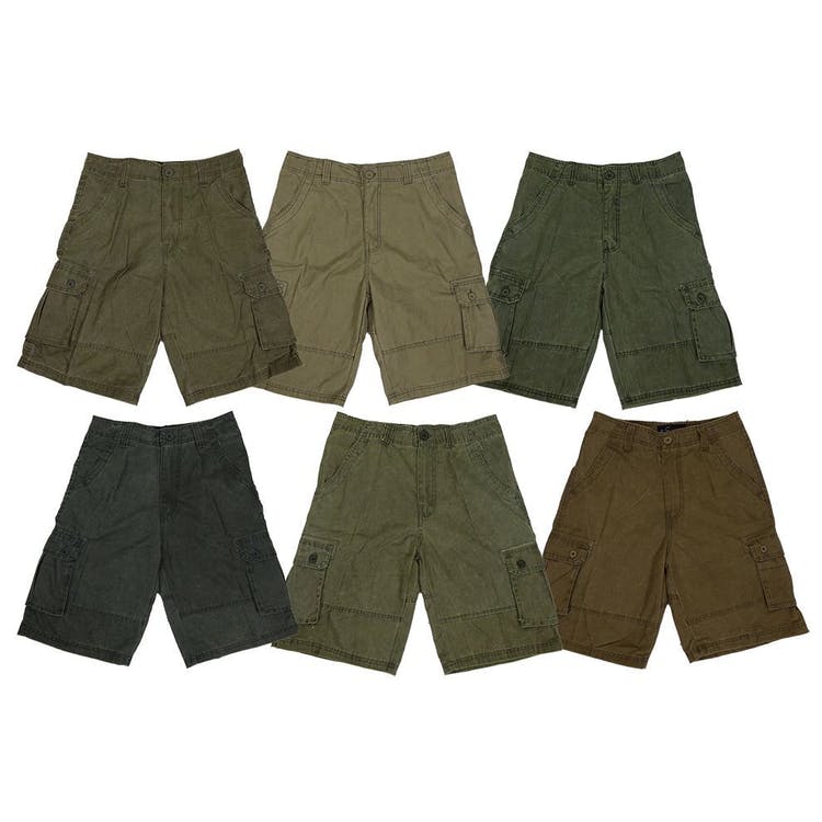 Men's Neutral Cargo Shorts - Assorted 30-40 2