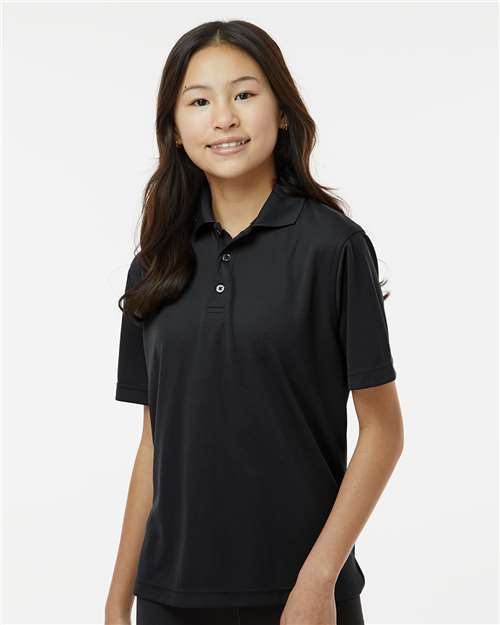 Youth Saratoga Performance Mini Mesh Polo - 108Y 20