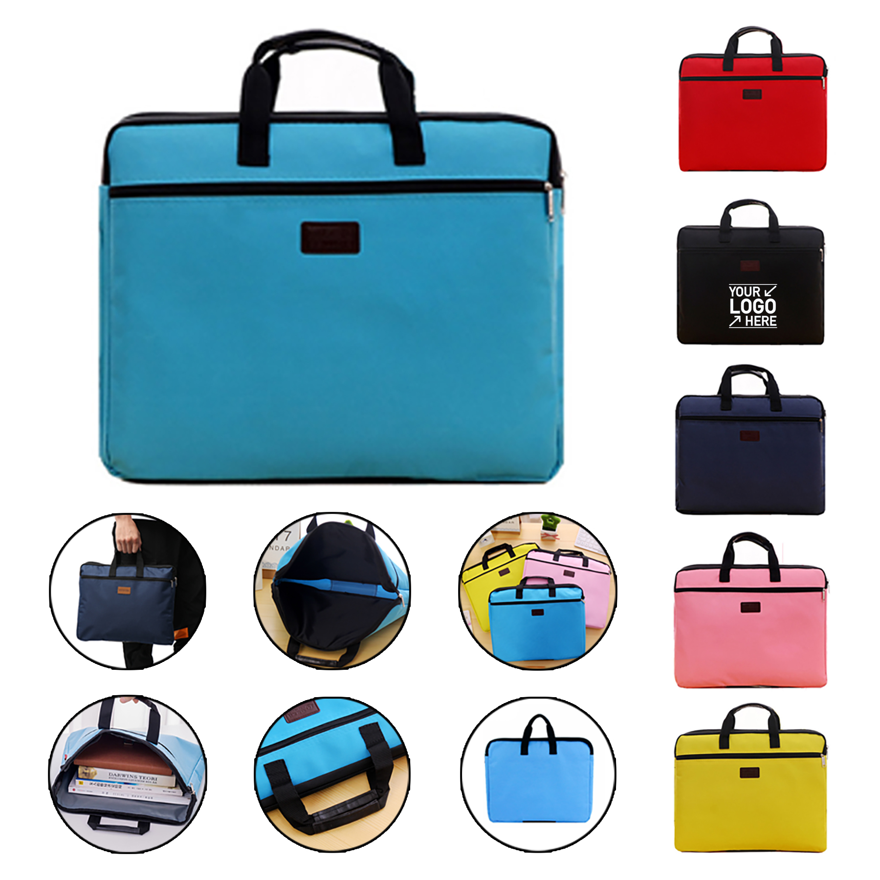 Zipper Business Document Bag 2