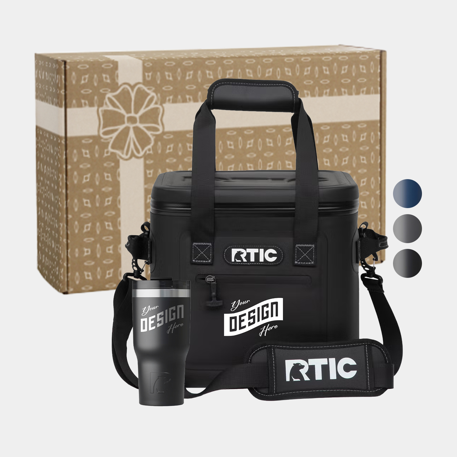 RTIC® Soft Pack Cooler Bag & Insulated Tumbler Gift Set 5