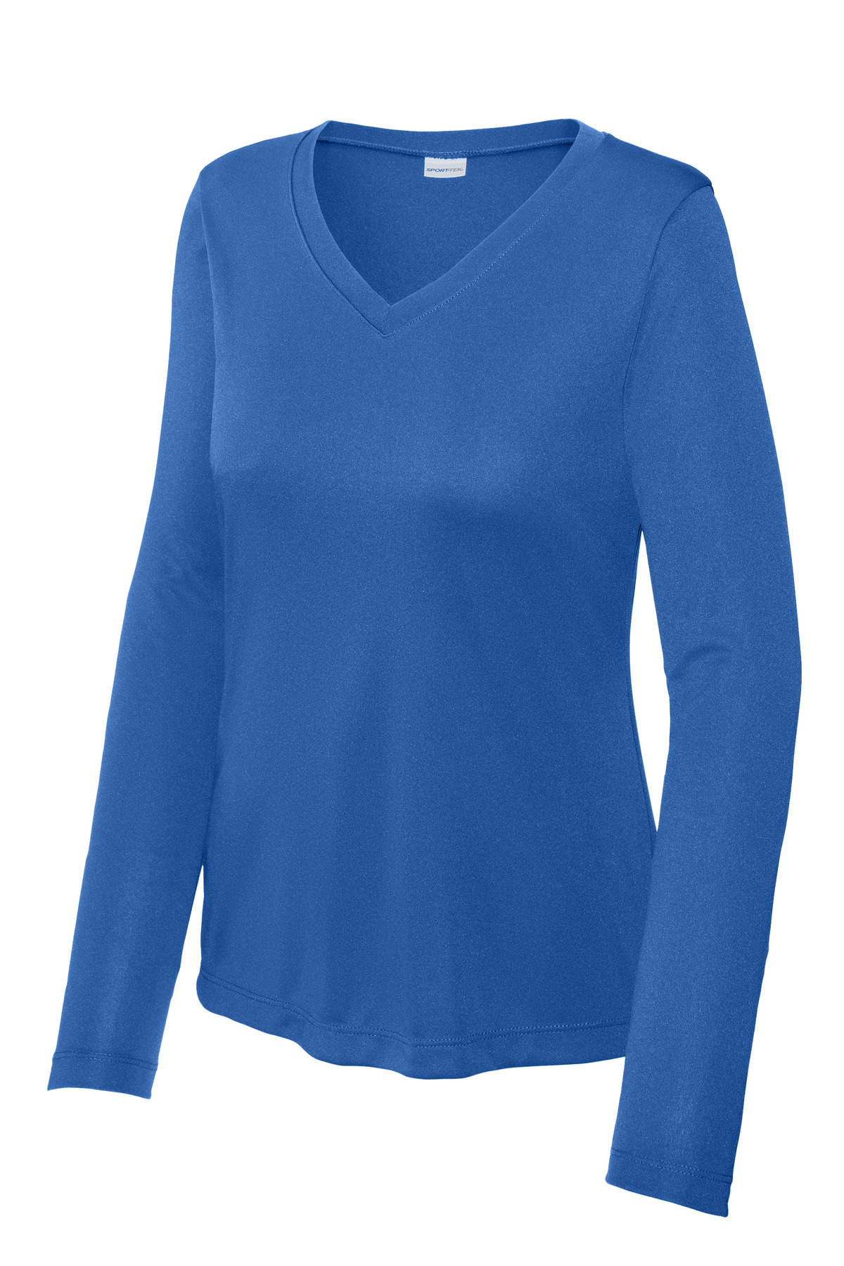 Sport-Tek Women's Long Sleeve PosiCharge Competitor V-Neck Tee. LST353LS 129