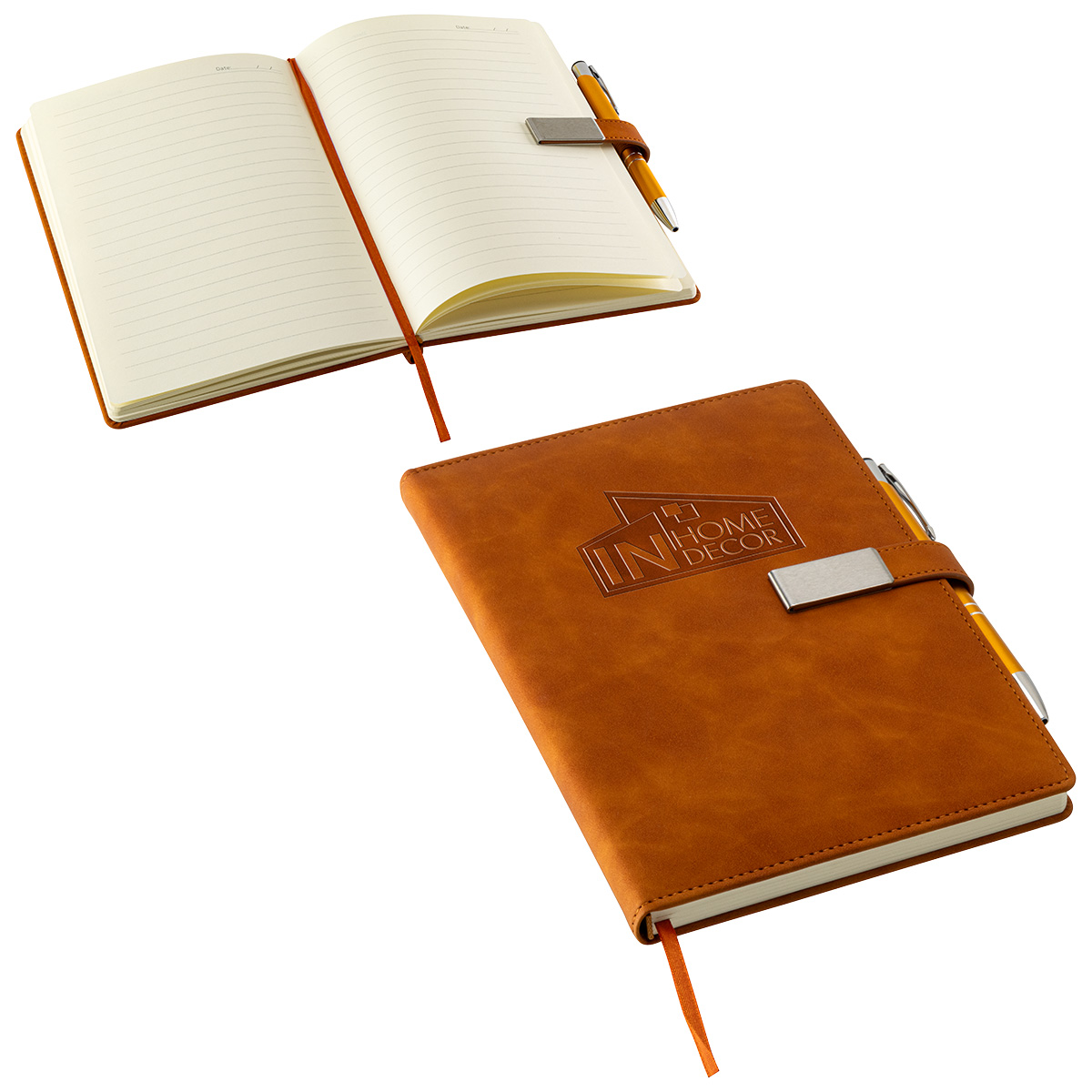 Thesis Hardcover Journal with Magnetic Closure & Pen 14