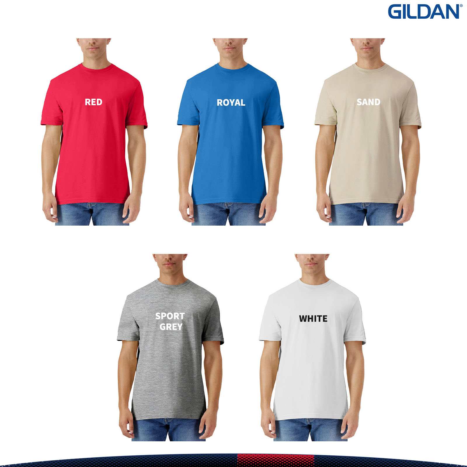 Gildan® Unisex Light Cotton T-Shirt 7
