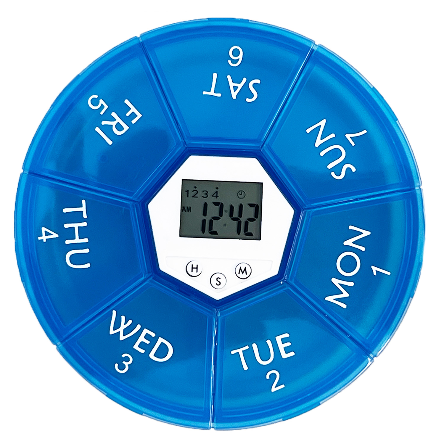 Weekly Pill Box with Alarm 2