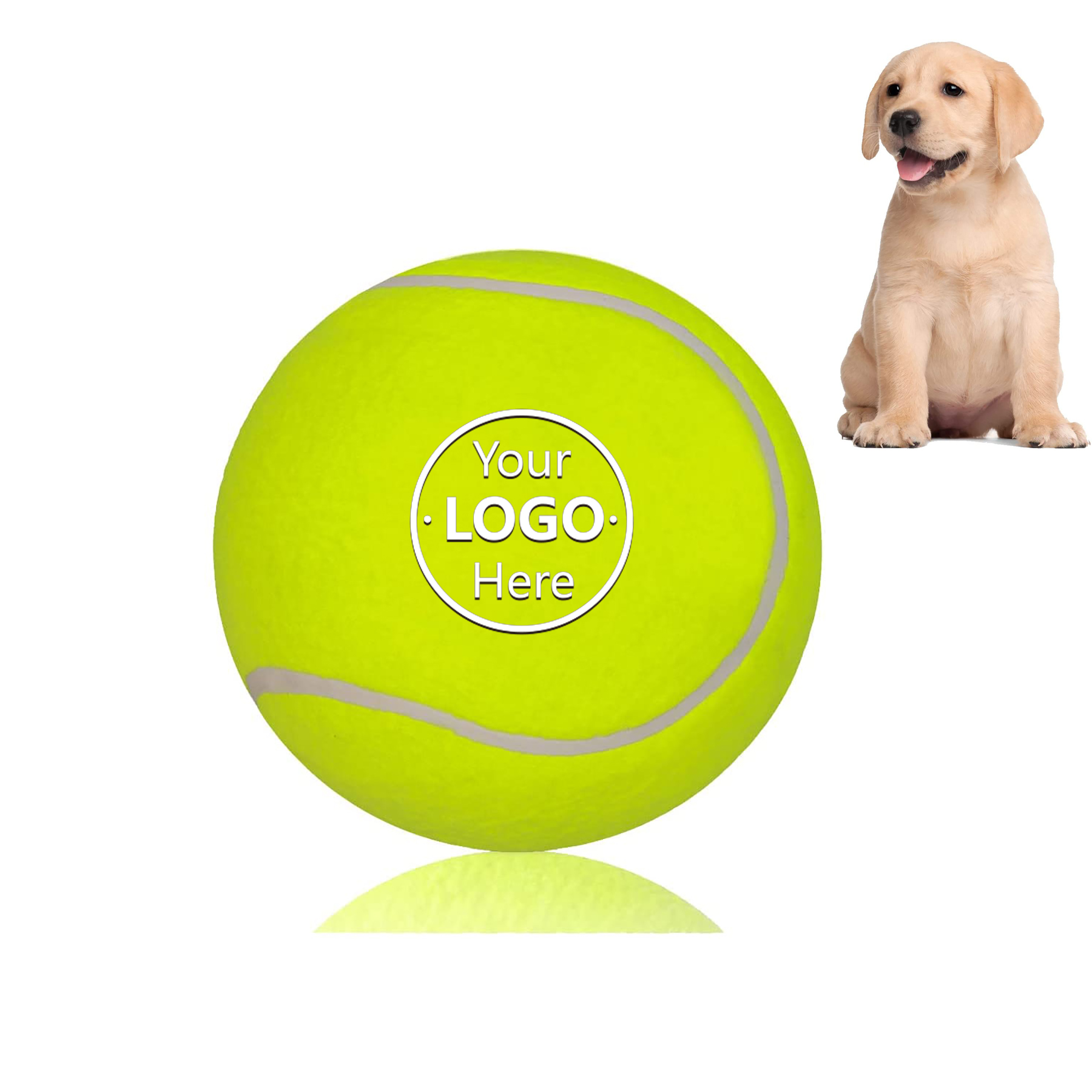 Dia 2 1/2" Pet Tennis Ball 2