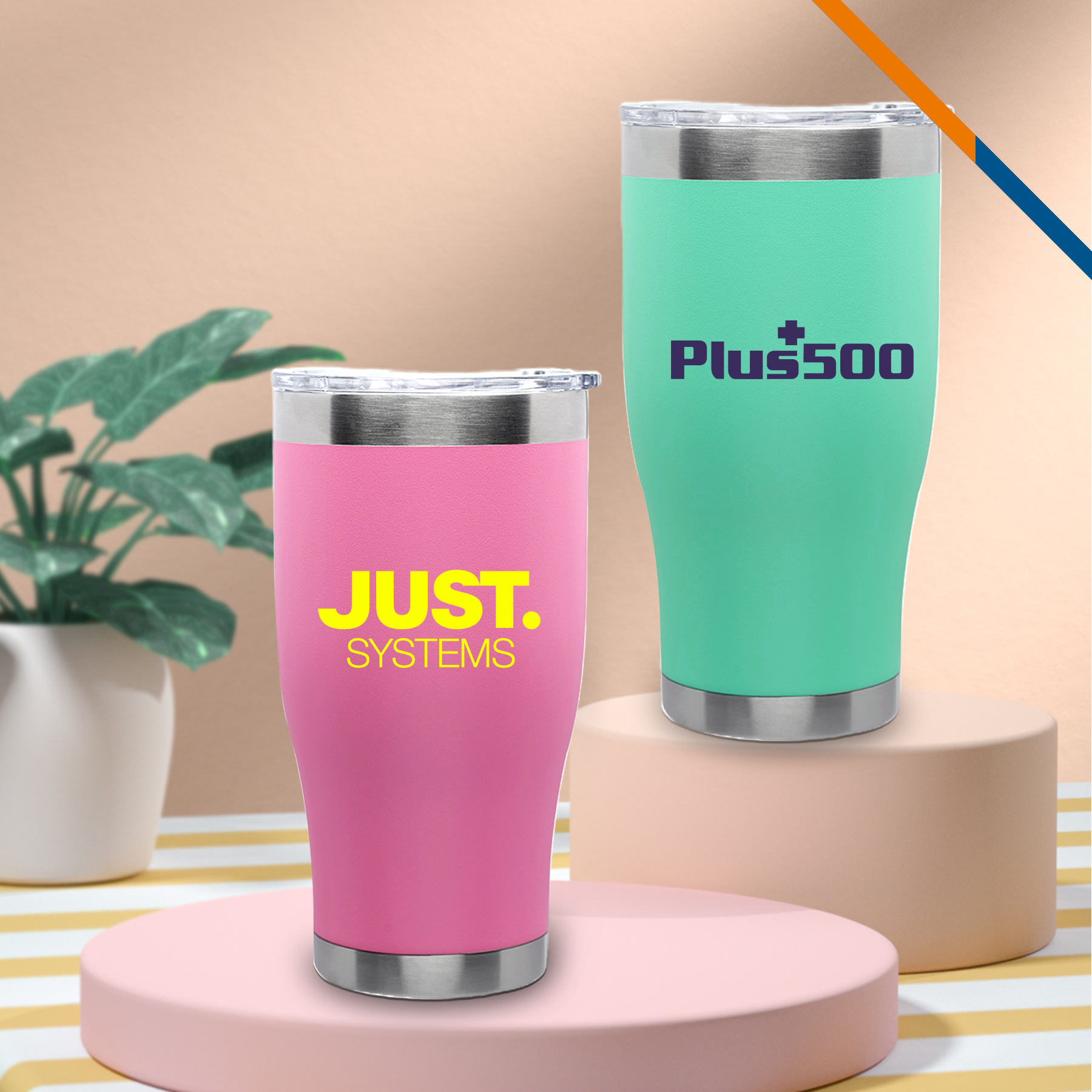 Imite Stainless Steel Travel Mug - 28 OZ. 5