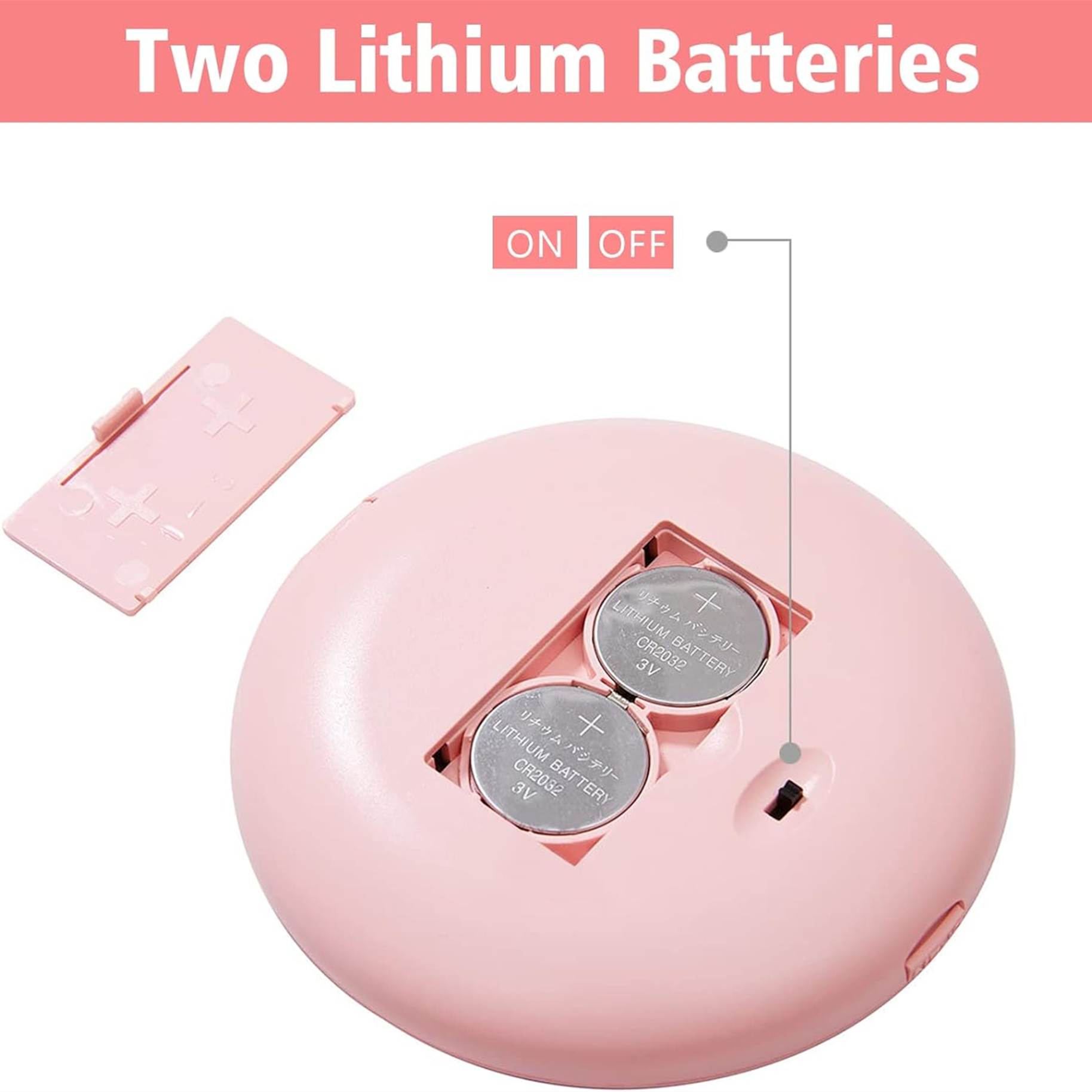 LED Lighted Travel Makeup Mirror 10x Magnification Compacts 1