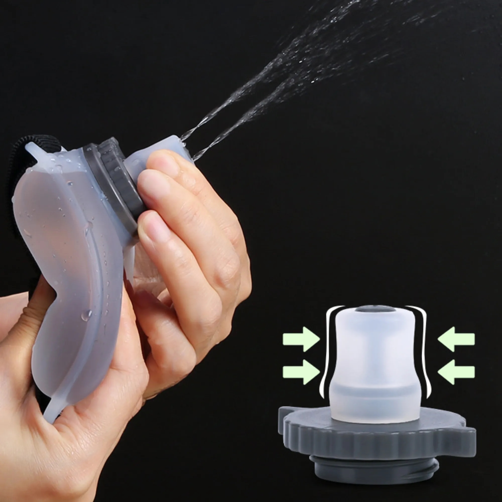 Squeezable Cycling Flask Wrist - Mount Outdoor Sports Promo 5