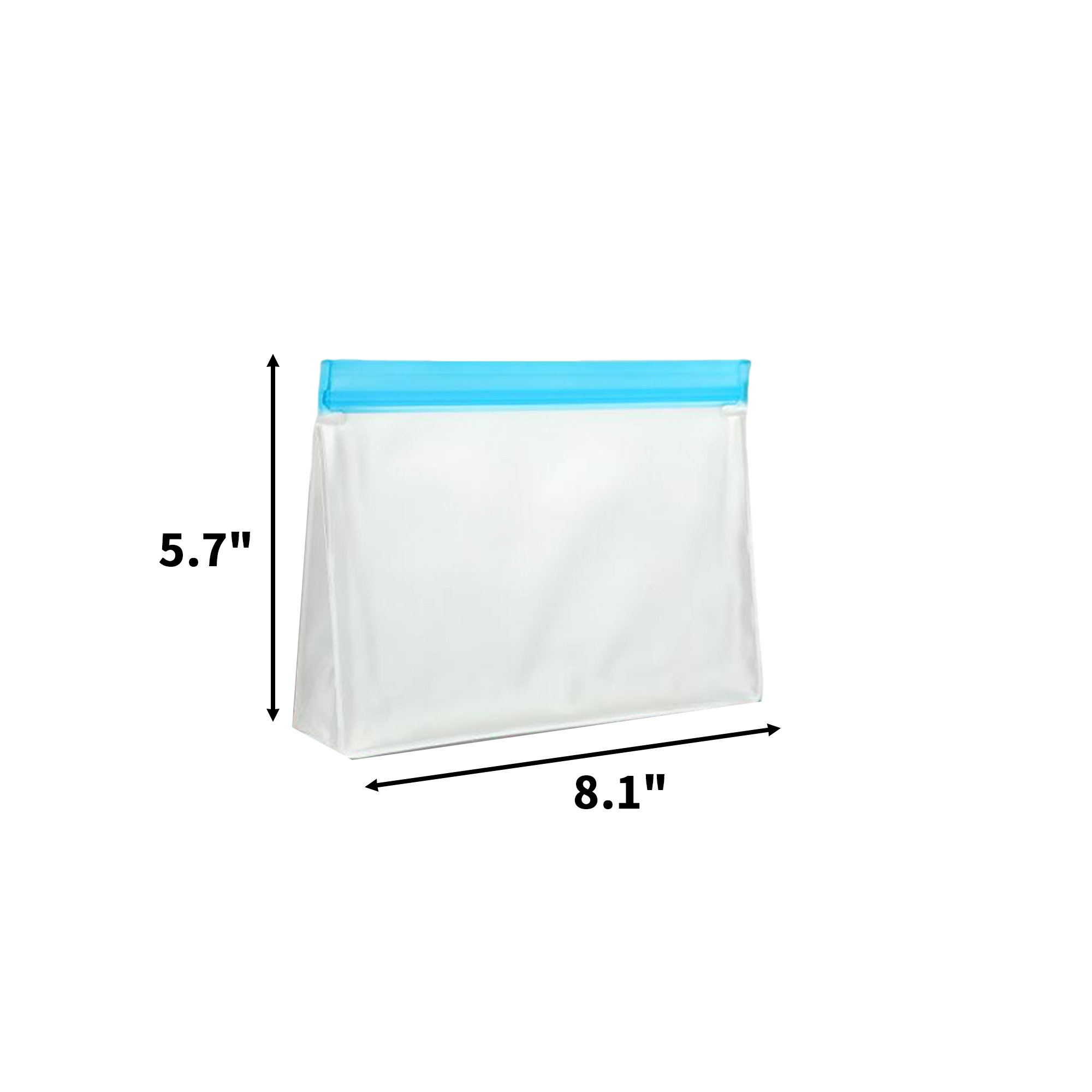 Reusable Stand Up Food Storage Pouch With Zipper 10