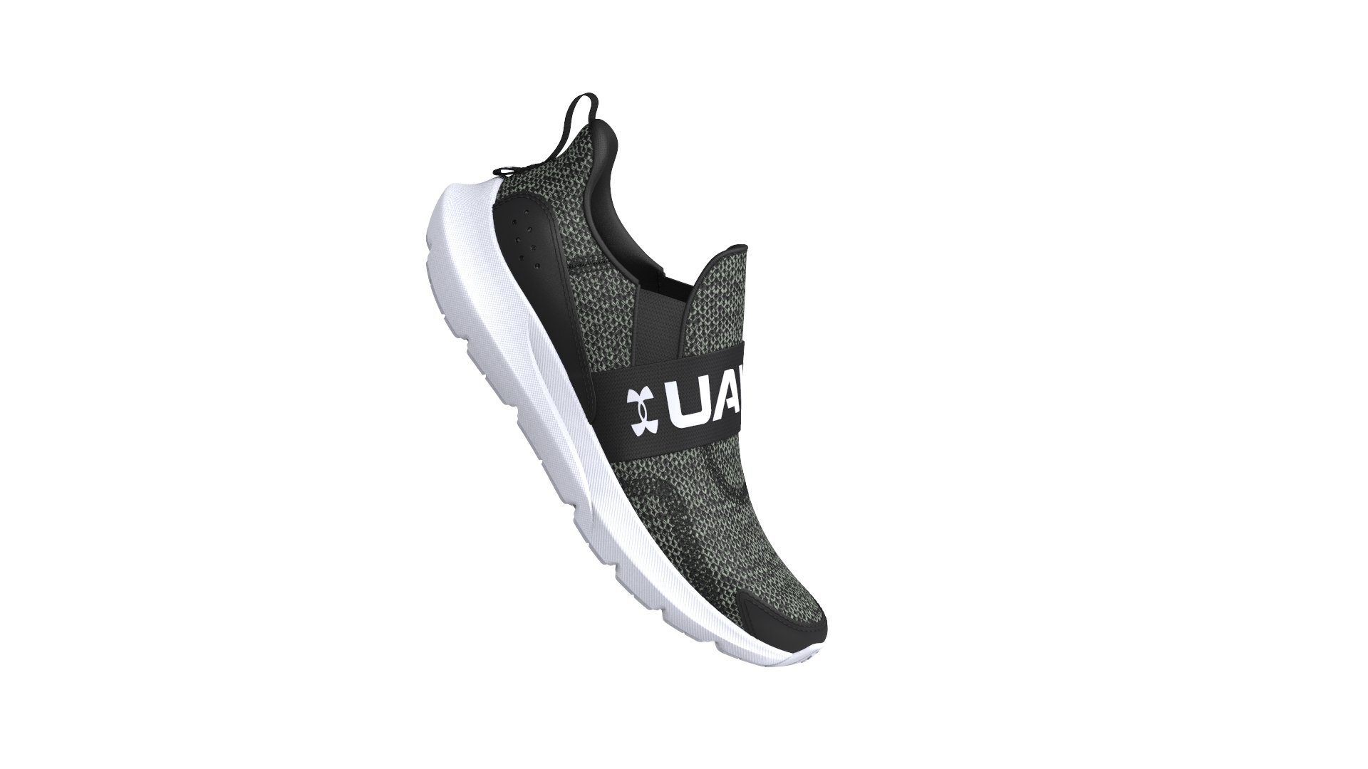 UA Surge 3 Slip Boys' Pre-School Running Shoes 12