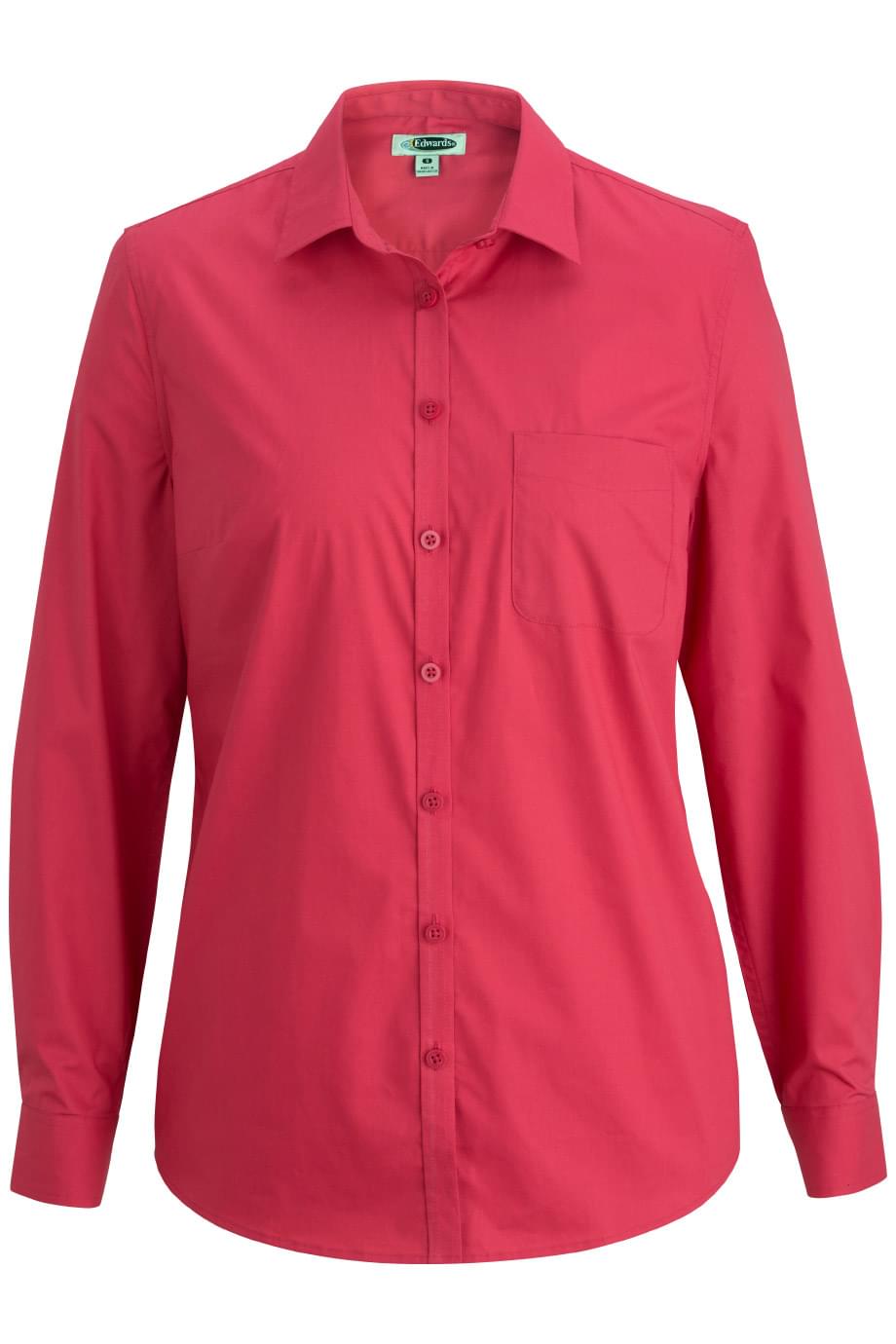 Comfort Stretch Long Sleeve Ladies Shirt 4