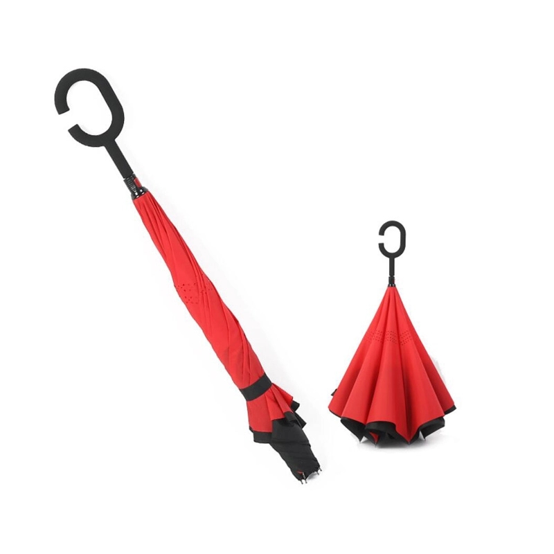 Inverted Umbrella with C-Shaped Handle 3