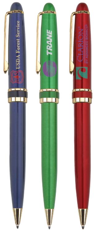 Mike Twist Brass Ballpoint Pen 2
