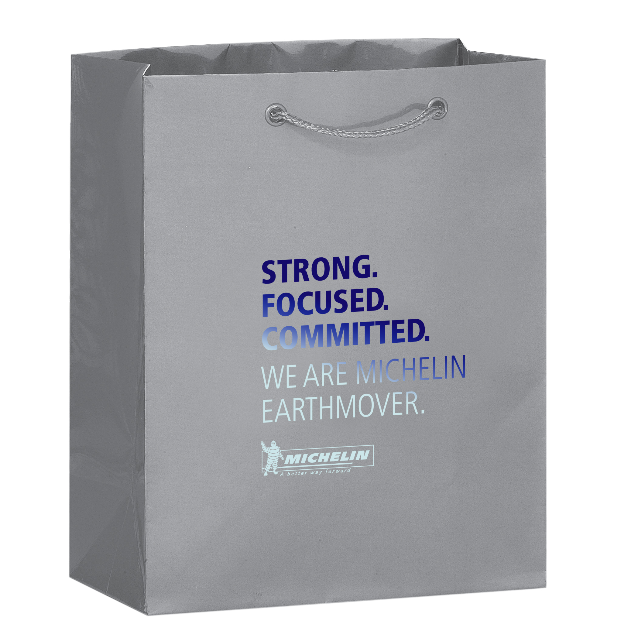 Gloss Laminated Euro Tote Bags - Foil Stamped 2