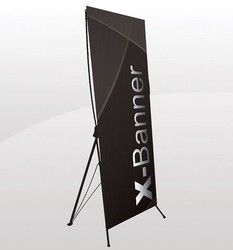 X-Banner Premium Kit, Fabric - 22.75"W x 66.5"H 6