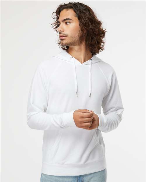 Unisex Icon Lightweight Loopback Terry Hooded Sweatshirt - SS1000 88
