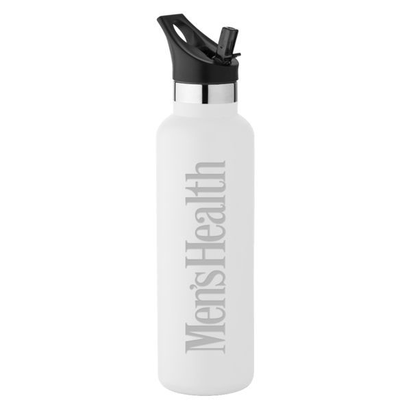 20 oz Basecamp Mesa Tundra Bottle with Screw Top and Flip-Top Straw Lid 39