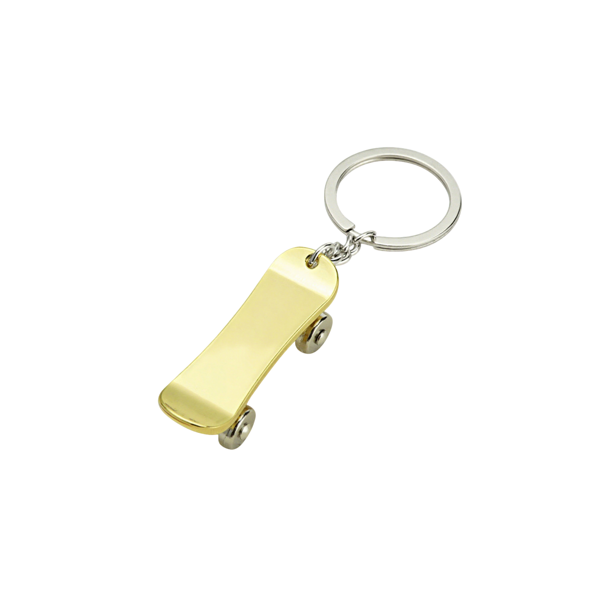Alloy Mini Skateboard Keychain With Ring 5