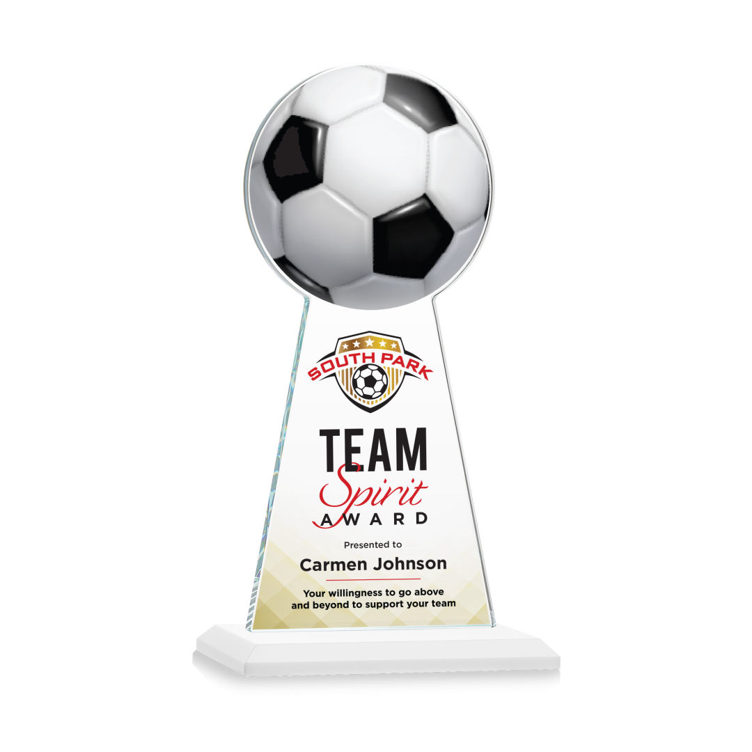 Edenwood Soccer VividPrint™ Award - White 9