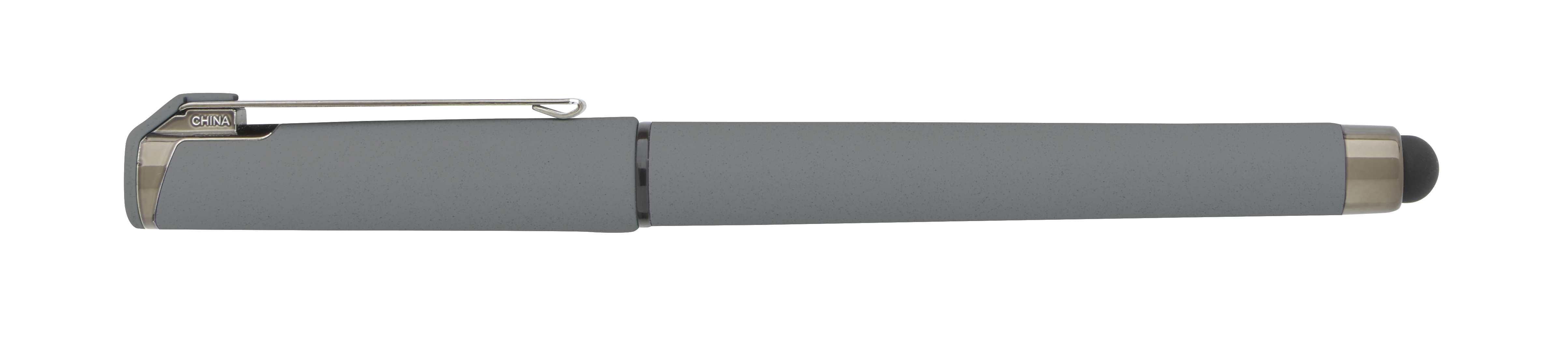 Good Value™ Cali Stylus Gunmetal Suede RABS Pen 22