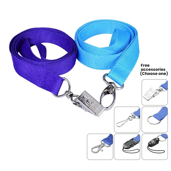 1" Imprinted Polyester Lanyard 2