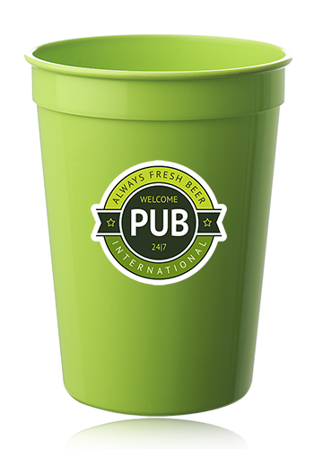 12 oz. Plastic Stadium Cups 31