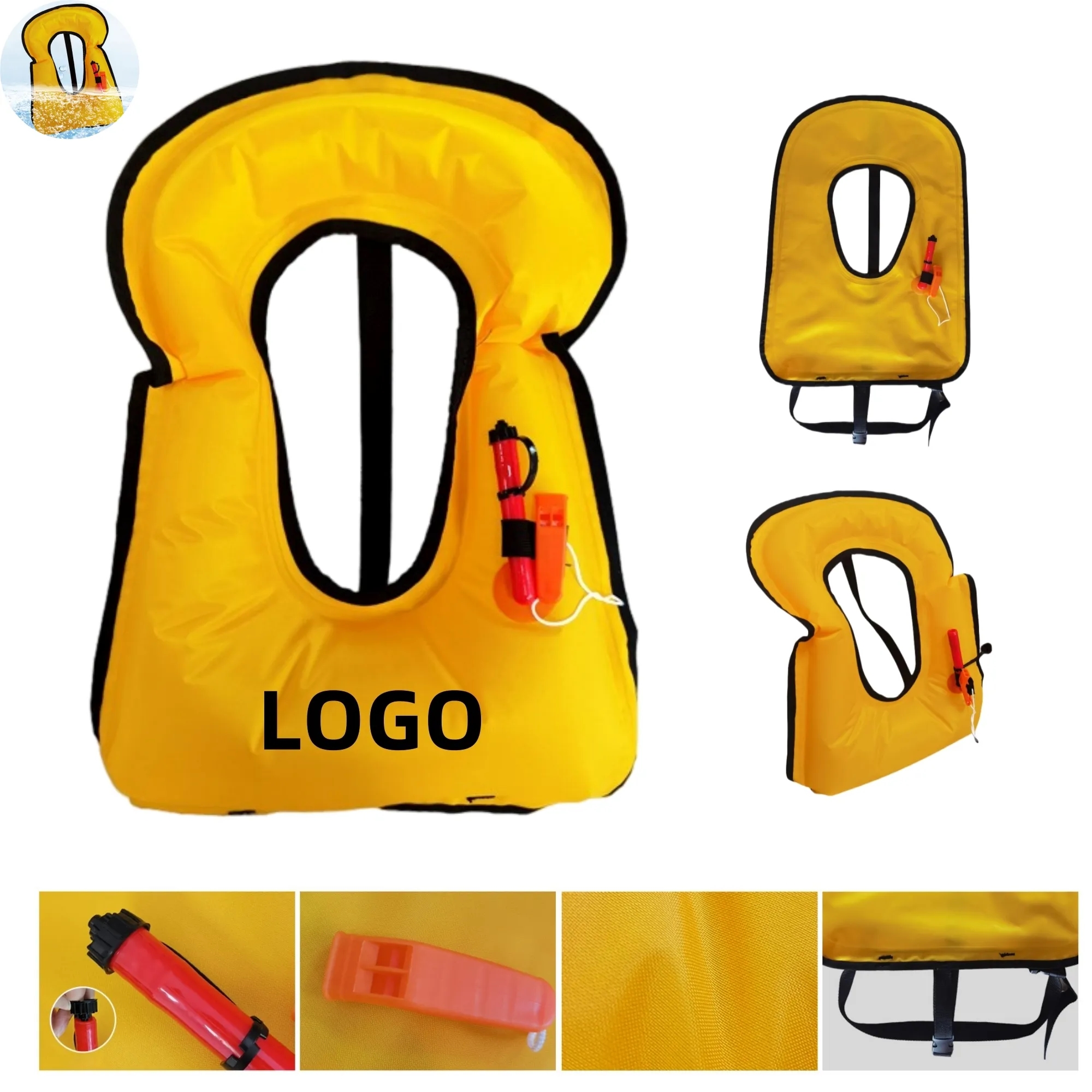 Portable Inflatable Life Jacket 2