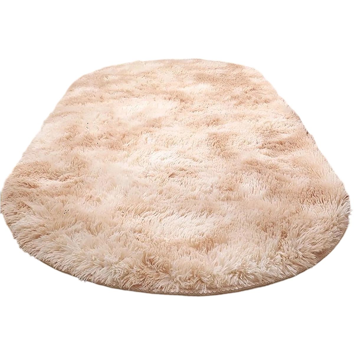 Embroidered Faux Fur Rug for Home Decor 20