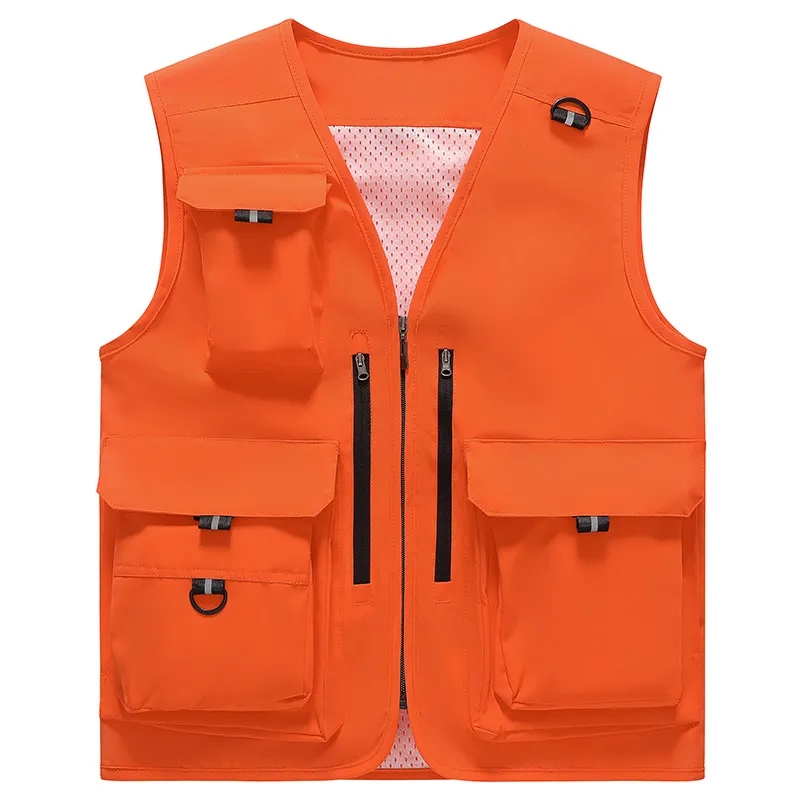 Multi-Pocket Outdoor Gear Vest Free Shipping 4