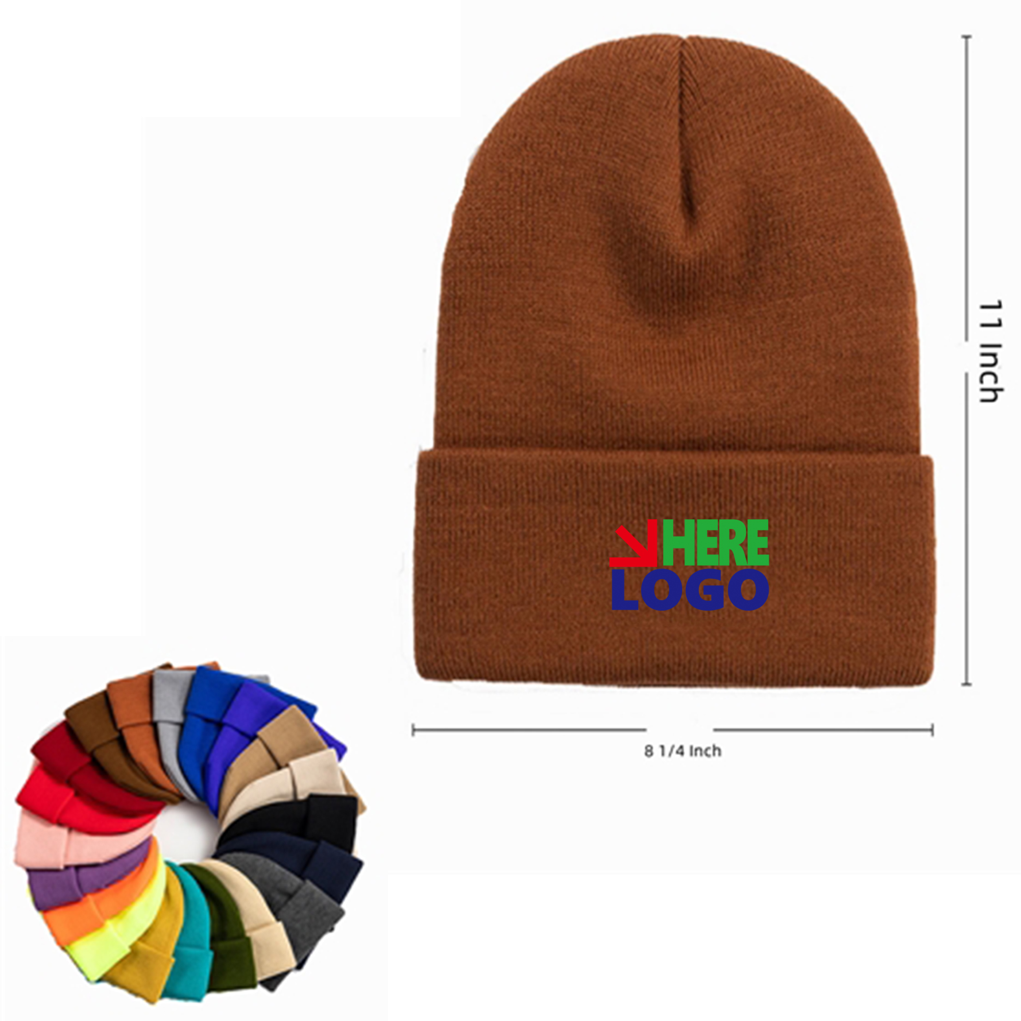 Durable Pom Knitted Acrylic Hat 4