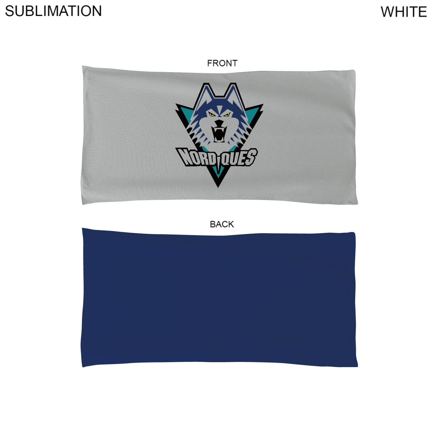 Colored Microfiber Terry Beach, Pool Towel, 22x44, Sublimated in Any PMS color Edge to Edge 2 sides 6