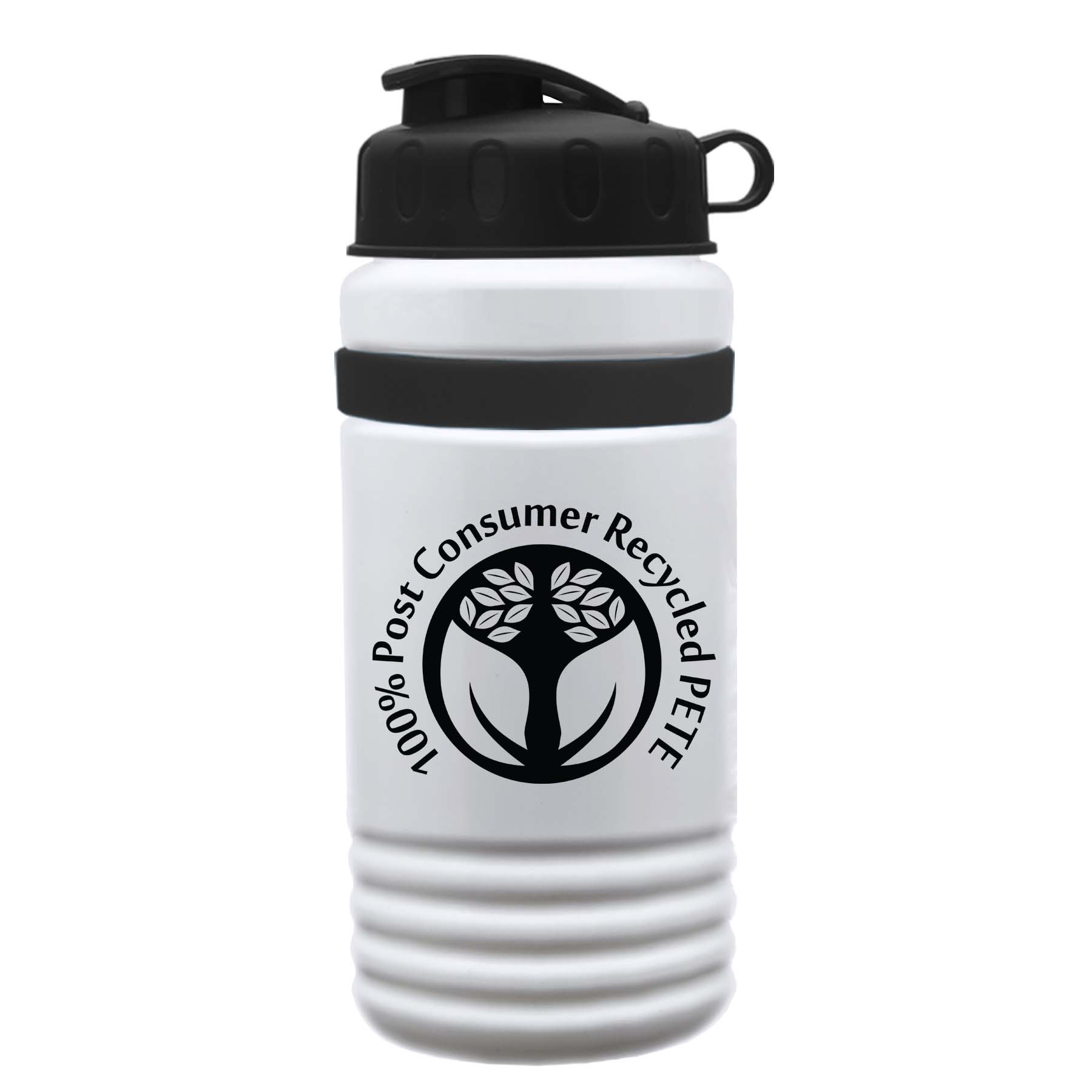 20 oz. UpCycle rPET Bottle With Flip and Grip Band 12