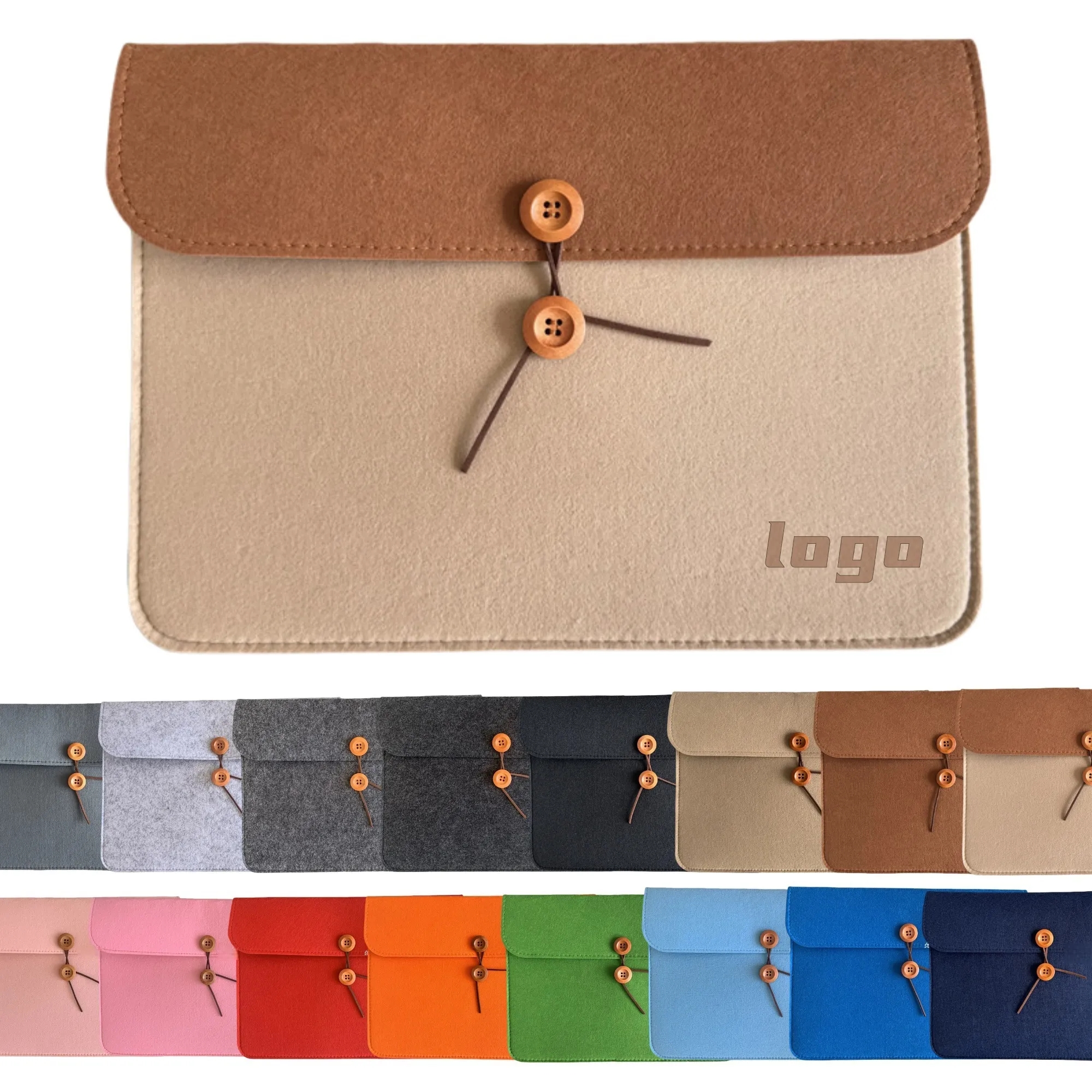 Eco-Friendly Felt A4 Document Bag for Corporate Events