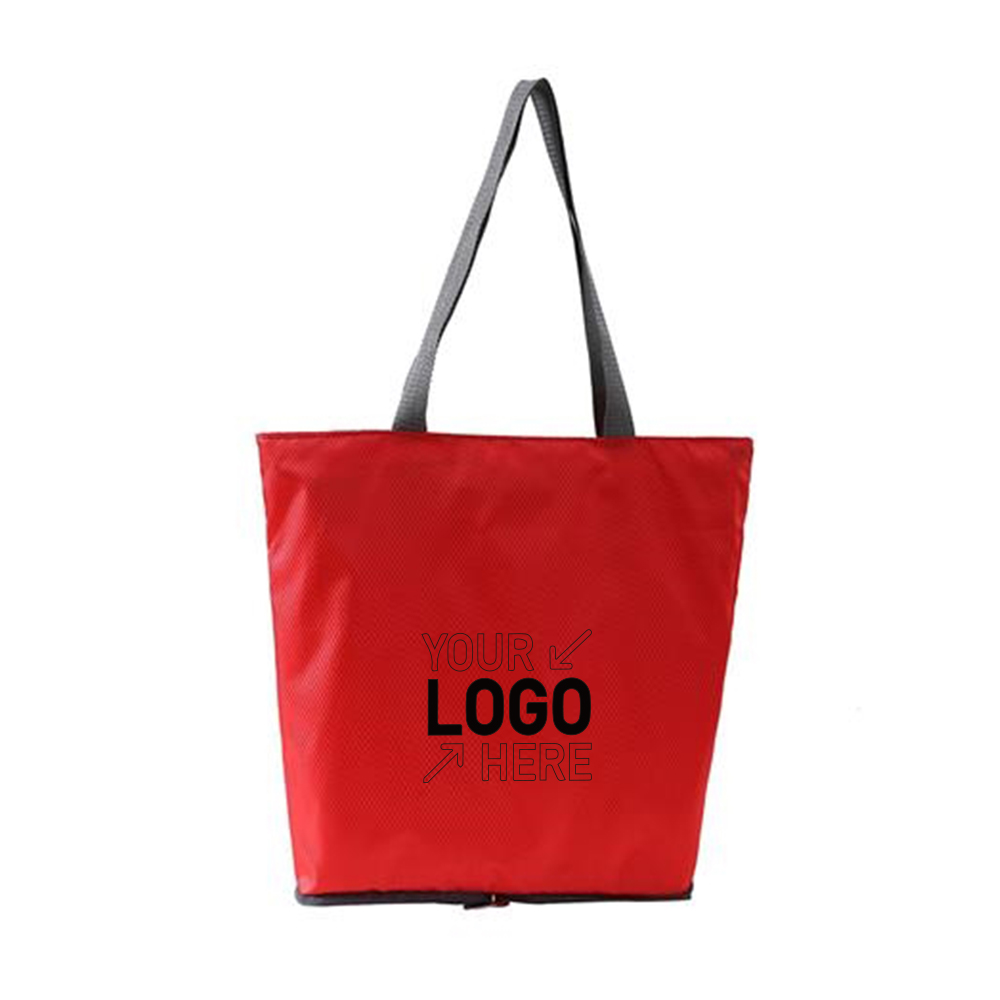 Folding shopping bag, custom tote bag with logo imprint 3