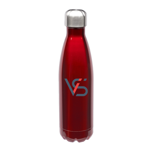 Cola-shaped Stainless Steel Water Bottle - Double Wall, custom water bottle with logo imprint 7