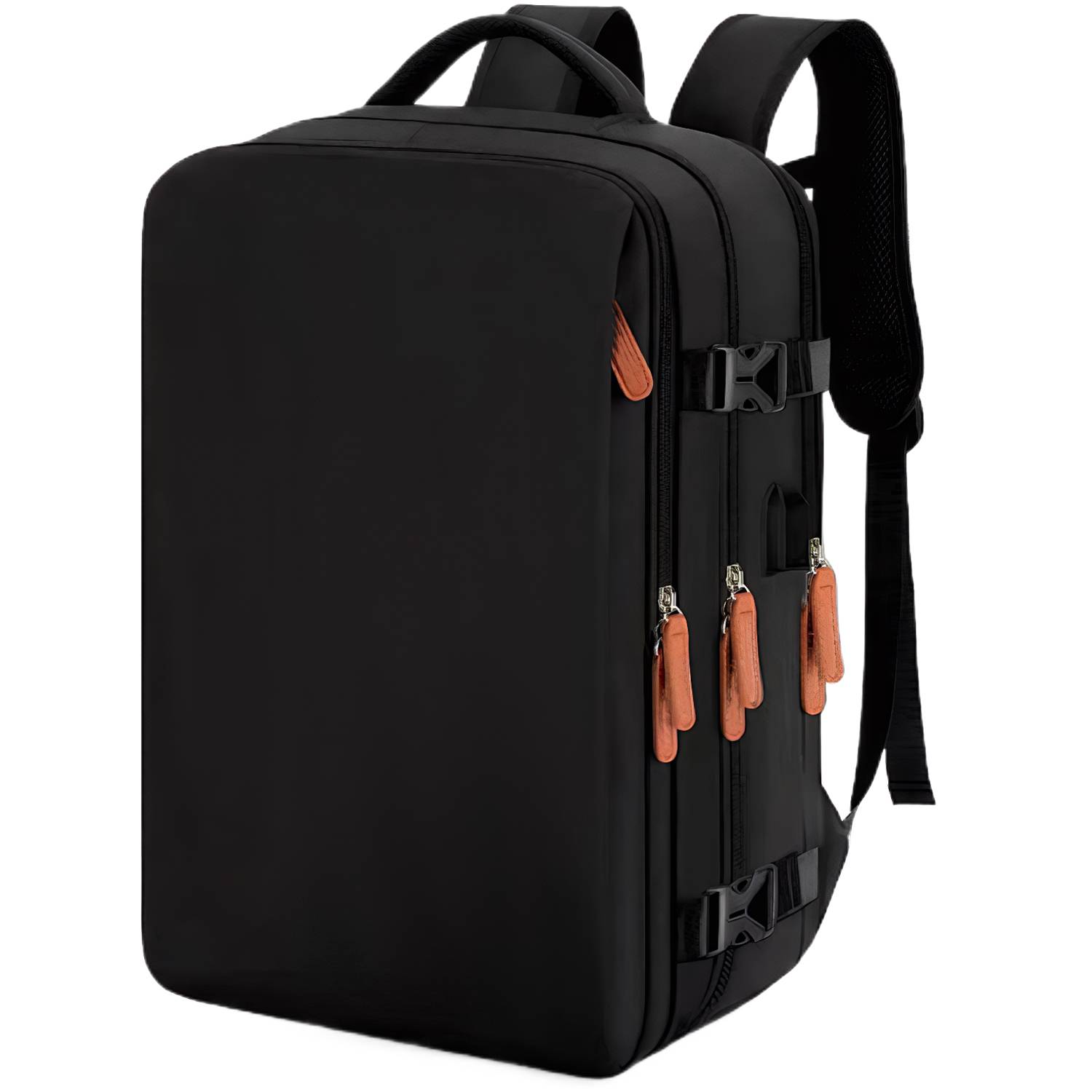 Expandable Large Oxford Travel Backpack w/ USB Port 9