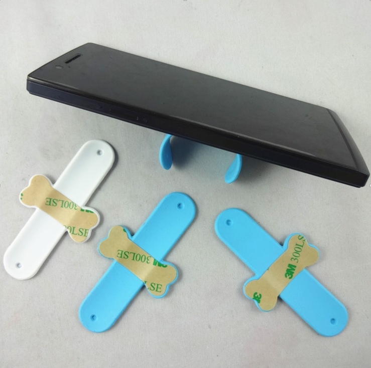 SM00217 - Adhesive Silicone Slap Phone Stand/Holder/Support,FREE SHIPPING