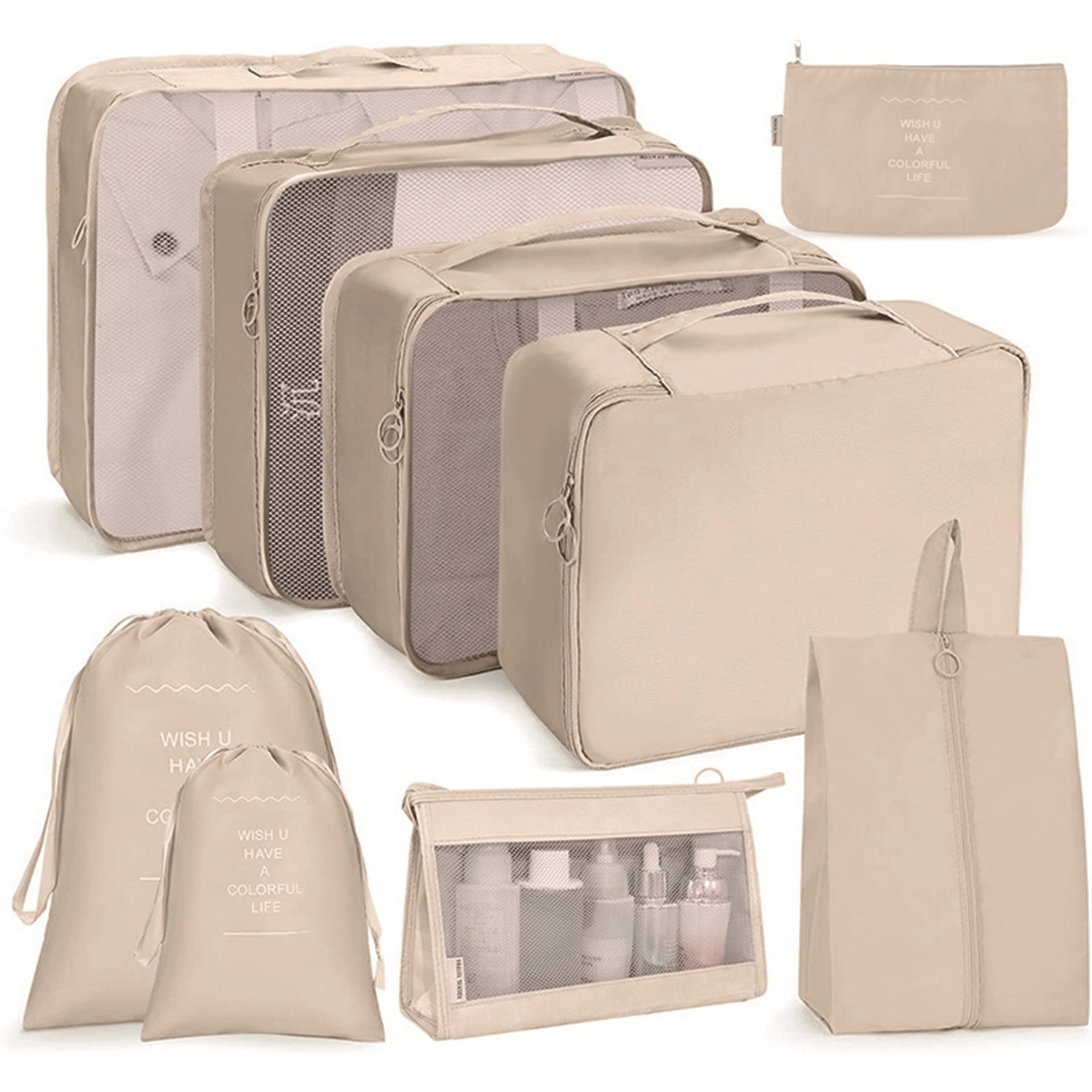 7 Pcs Packing Cubes For Travel 4