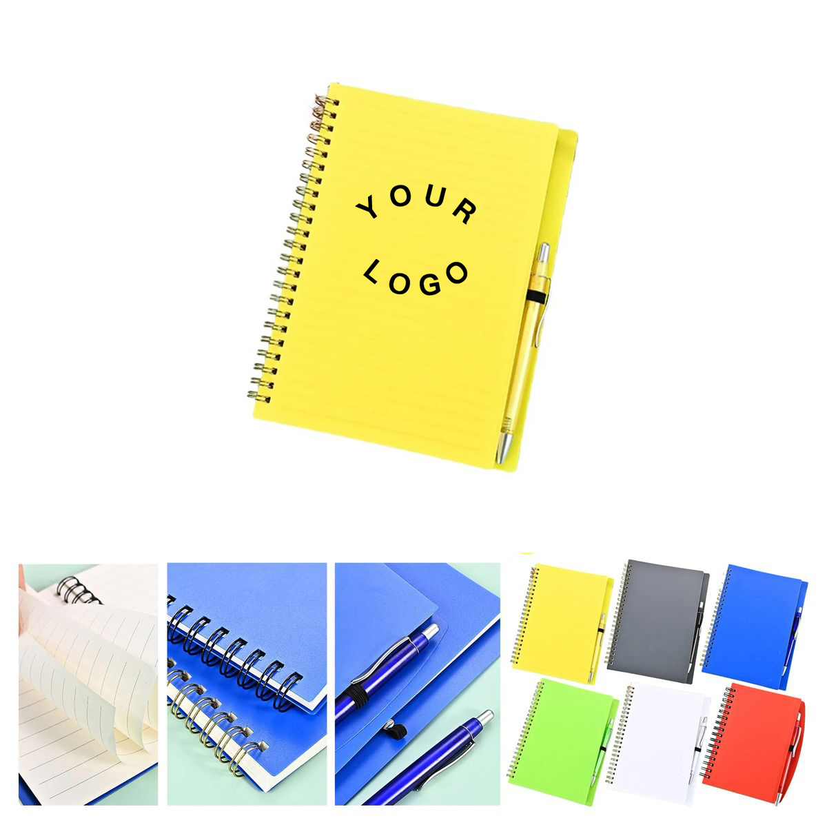 Paper Portable Coil Lined Notebook 2