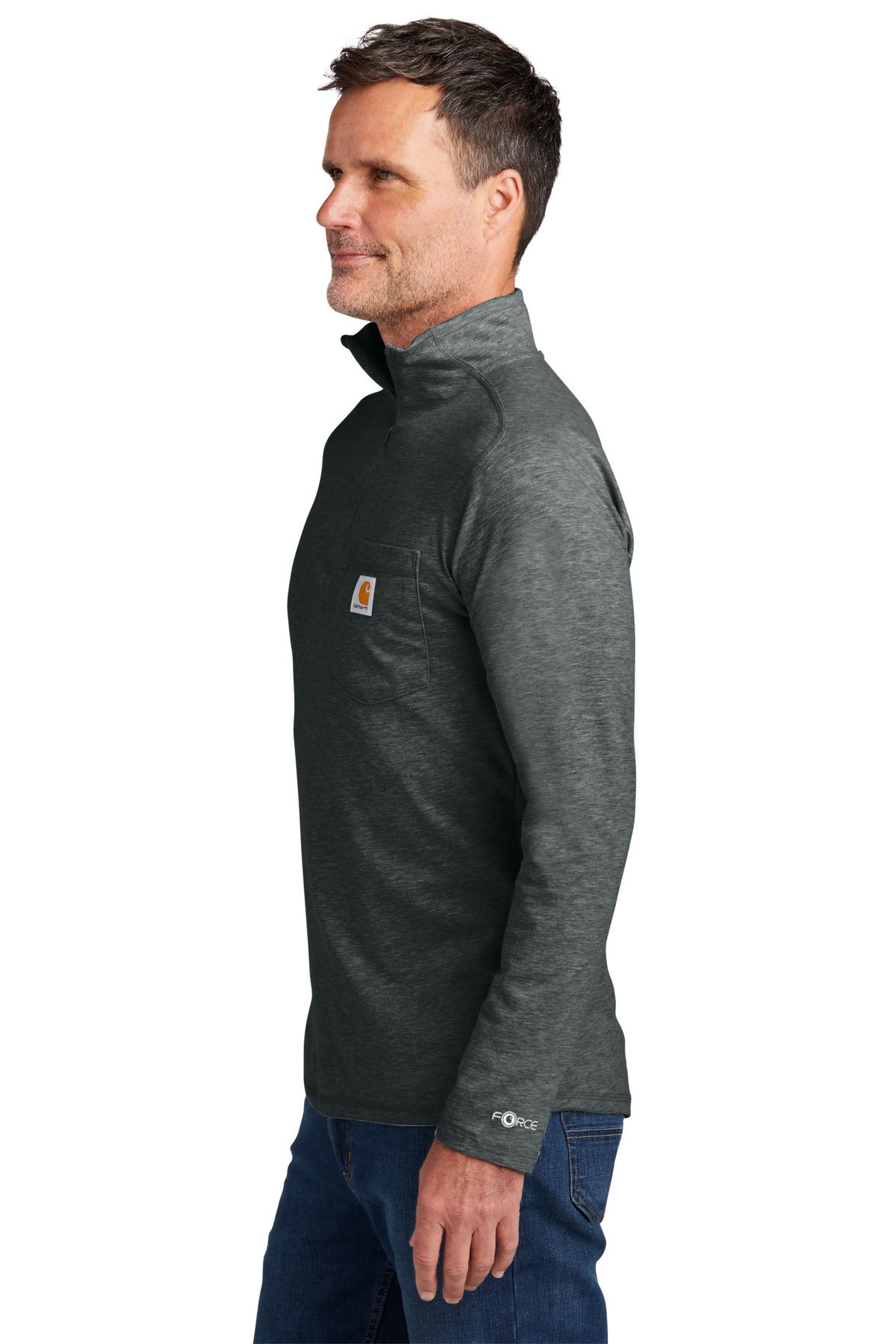 Carhartt Force 1/4-Zip Long Sleeve T-Shirt CT106660 27