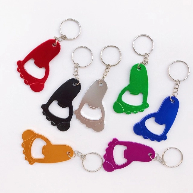 Aluminum Foot Key Chain Bottle Opener 3
