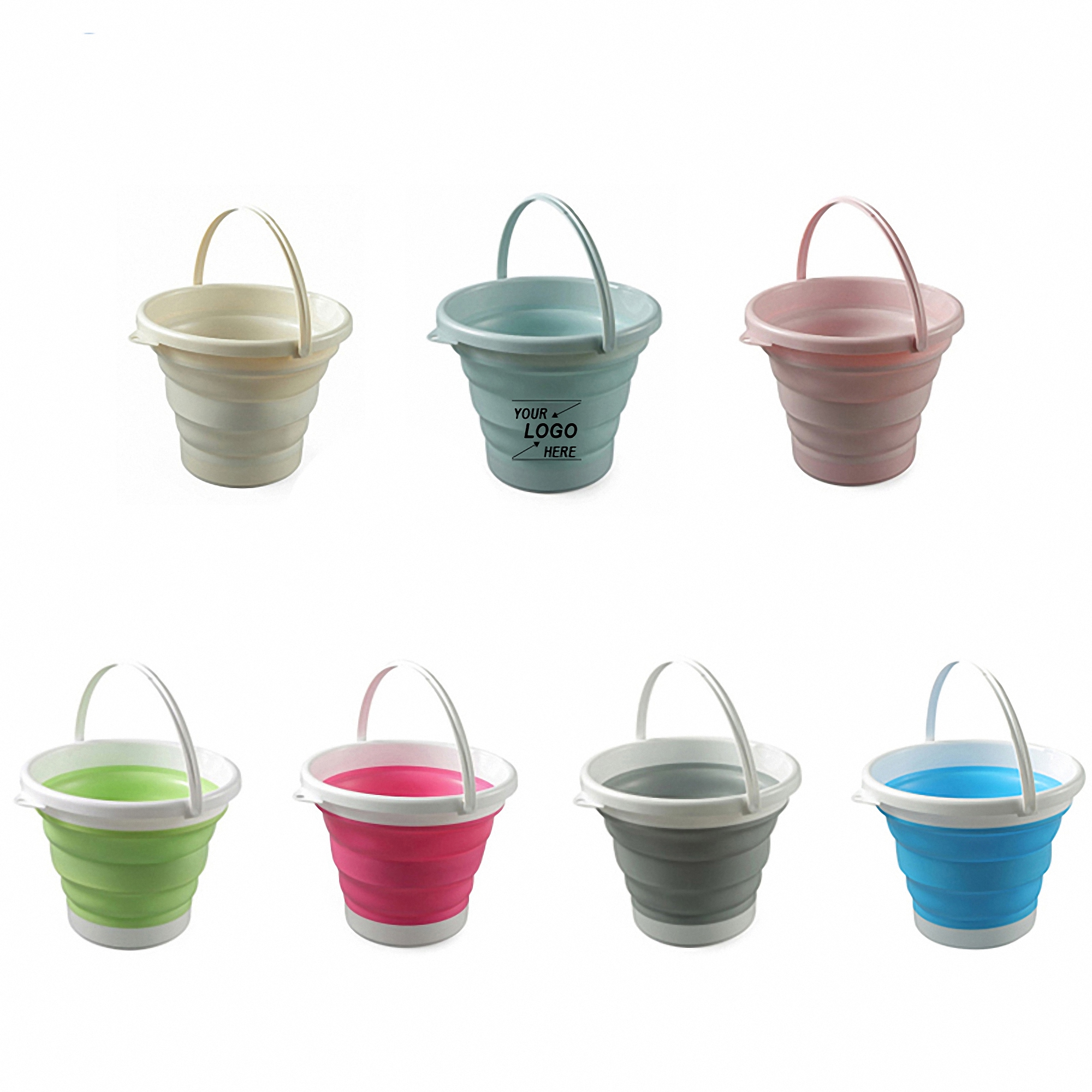 5L Foldable Polypropylene Bucket 2