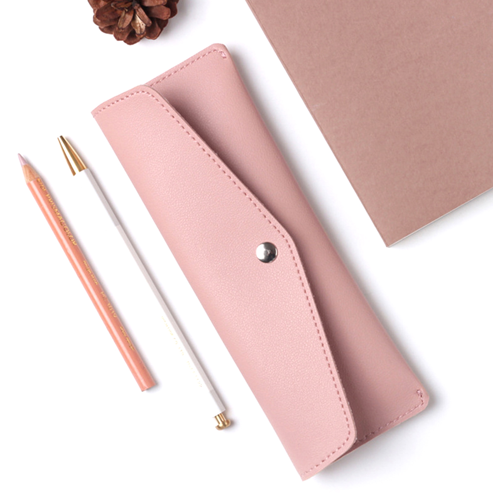 PU Leather Pencil Pouch Bag 4