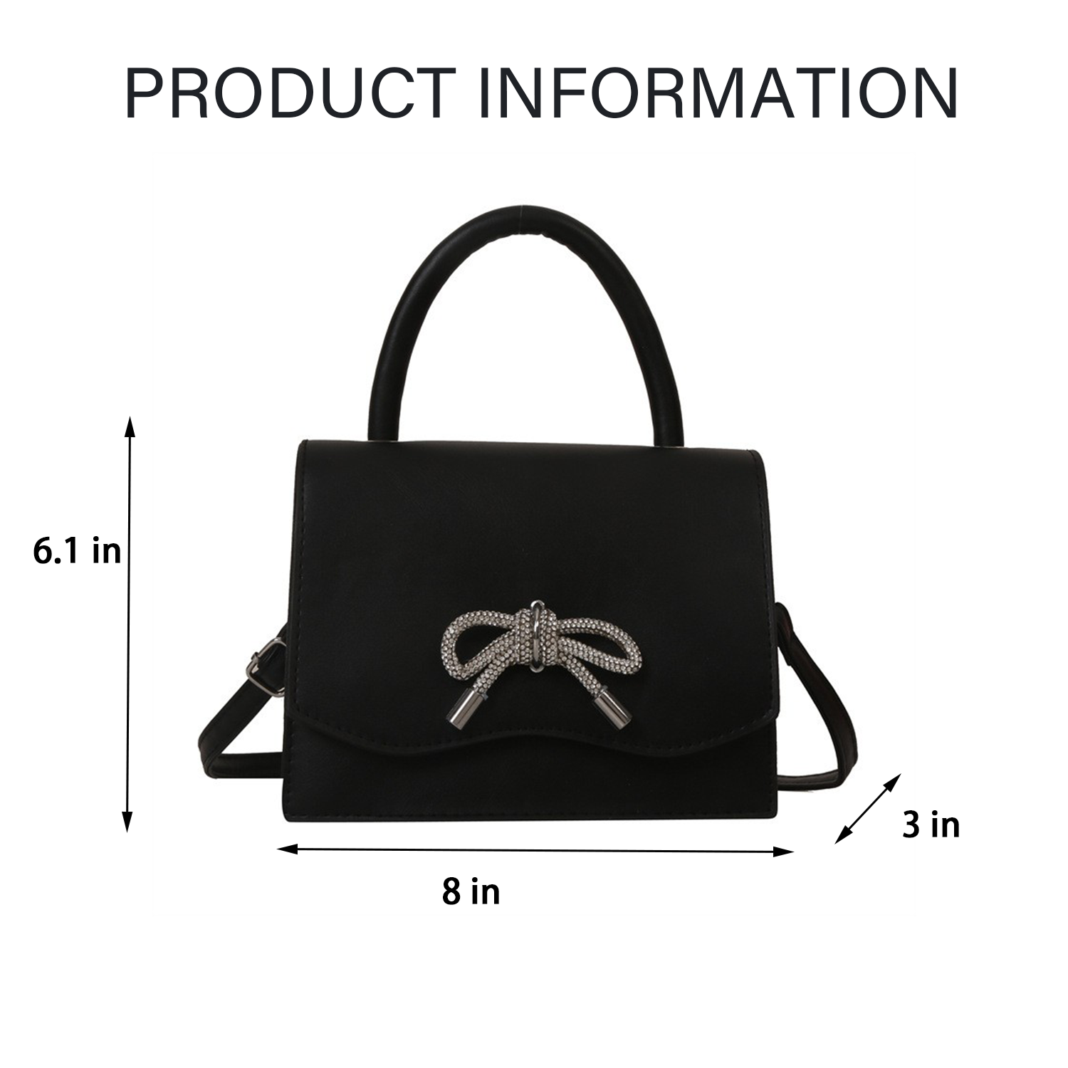 Tote Bag with Bow Tie, custom tote bag with logo imprint 4