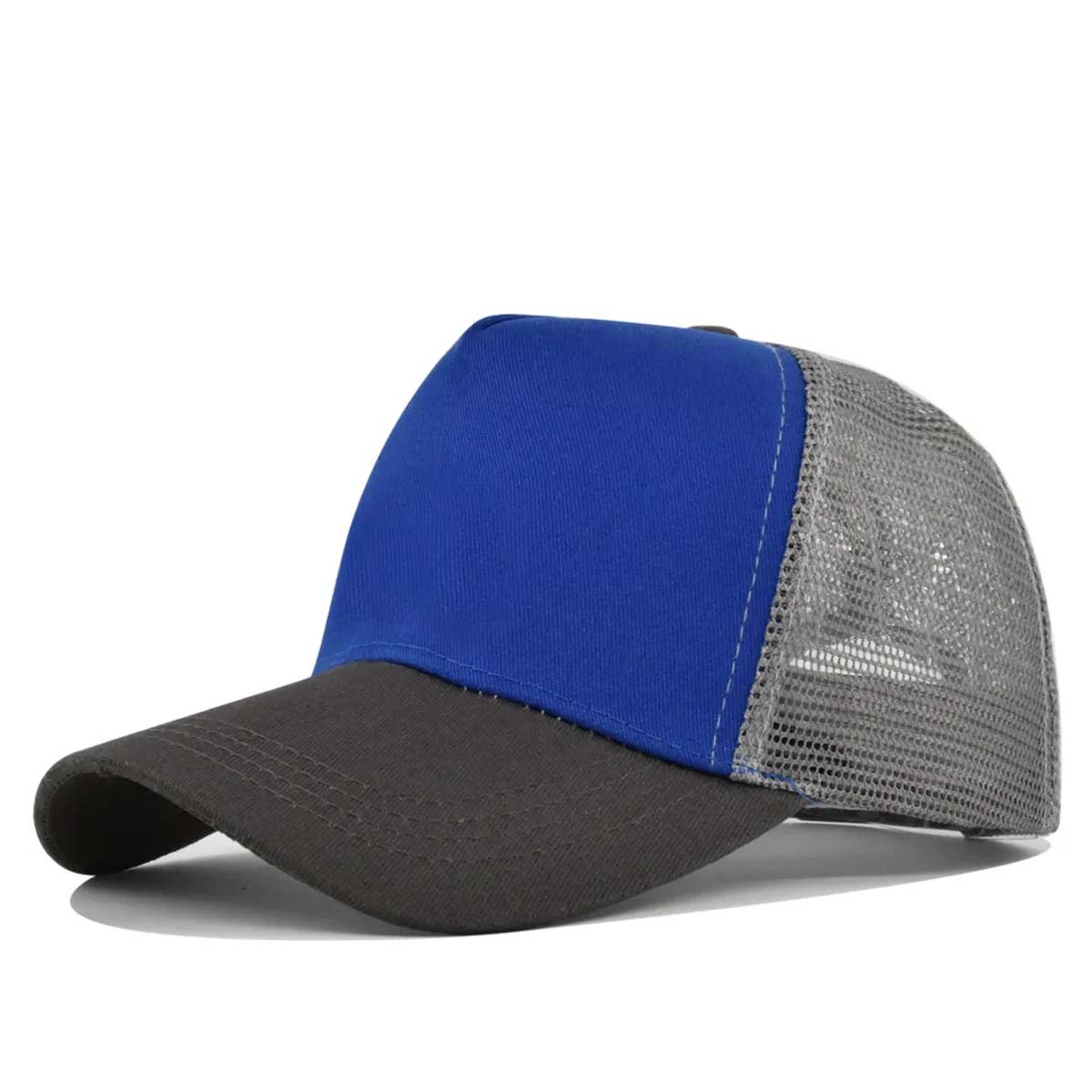 Durable 5 Panel Trucker Hat with Breathable Mesh Back 2